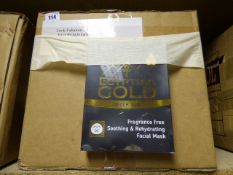 Box of Look Fabulous Egyptian Gold Face Masks