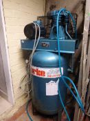 Clark Air Model VE15A 150 2004 3 Phase Compressor on Vertical Receiver