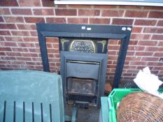 Cast Iron Fire Surround with Brass Detail