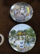 6 Royal Doulton Old Country Cabinet Plates