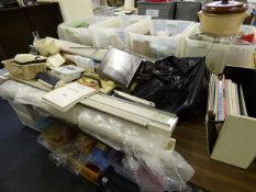 Collection of Assorted Knit Master Knitting Machines & All Associated Equipment