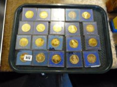 20 Bronze William Wilberforce Medals
