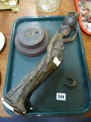 Spelter Lamp Base AF