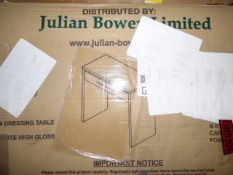 *Julian Bowers Limited Flat Pack Dressing Table