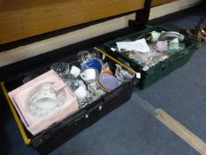 2 Boxes of China & Glassware