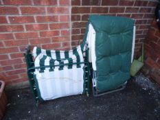 4 Garden Loungers
