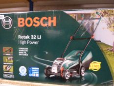 *Bosch Rotak 32LI High Power Cordless  Lawnmower