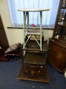 Bamboo Table - Foot Stool - Hostess Trolley etc