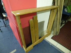Pine Radiator Cover