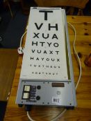 *Rayner Eye Tester