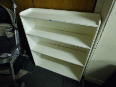 White Painted Bookcase
