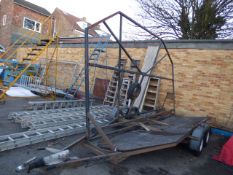 *Tandem Axle Conservatory Roof Trailer on 50mm Ball Coupling