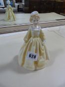Royal Worcester Figure Grandmothers Dress