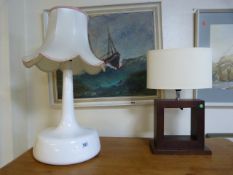 2 Table Lamps & Shades