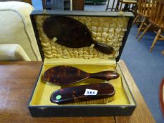 Tortoiseshell Dressing Table Set