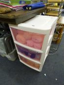 3 Tier Tidy Containing Assorted Wool