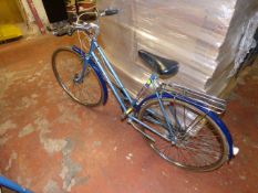 Lady's Traditional Raleigh Cycle - Blue