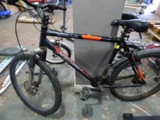 XC 26 Mountain Bike with Suspension - Black & Red