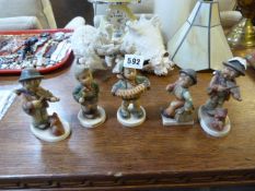 5 Hummel Figurines AF