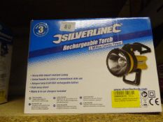*Silverline Rechargeable Torch 2 Million Candle Power