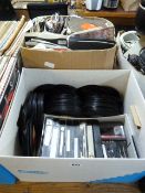 2 Boxes of Single Records