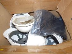 *Box Containing Safety Helmets