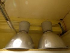 2 Aluminium Hi-Bay Light Units