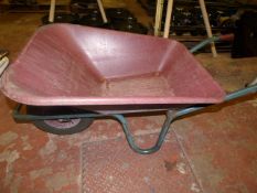 Plastic & Tubular Steel Garden Barrow