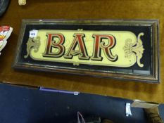 Vintage Bar Sign