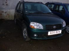 Suzuki Ignis Registration AO51 BZN Automatic Mileage 42'619
