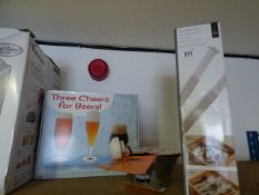 *Pair of Drawer Dividers & 3 Beer Glasses