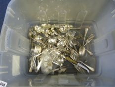 Box containing Various Cutlery
