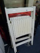 2 Fold Away Patio Chairs