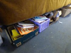 3 Boxes of Bric-a-Brac Including Books - Platedware etc