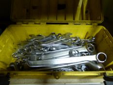 Box containing Combination Spanners etc
