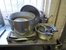 Alloy Pots, Pans Etc