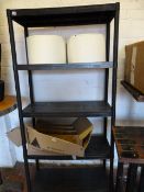 *Section of Black Shelving