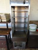 Stainless Steel Open Fronted Multi-Deck Display Unit