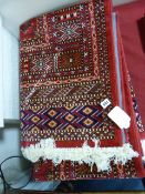 *2.3 x 1.6 Bokhara Floor Rug