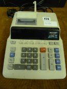 Sharp Electronic Calculator