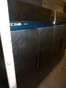 *Williams Stainless Steel Double Door Upright Refrigerator
