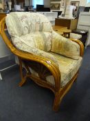 Bamboo & Wicker Conservatory Chair