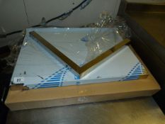 *Stainless Steel Shelf Unit with Bracket Ref 234