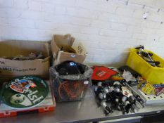 Quantity of Bar Accessories Including Branded Beer Towels - Pump Labels - Optics - Drip Trays -