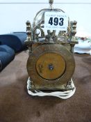 Brass Smiths Self Stars Art Deco Mantle Clock
