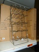 Chrome 15 Bottle Wine Rack