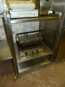 *Stainless Steel Mobile Rack Ref BA 119