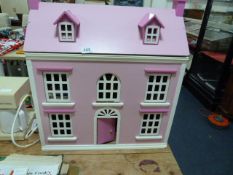 Wooden Dolls House & Furniture