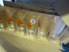 24 Bass Branded Print Glasses