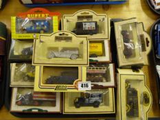 12 Lledo & Days Gone By Boxed Vehicles
